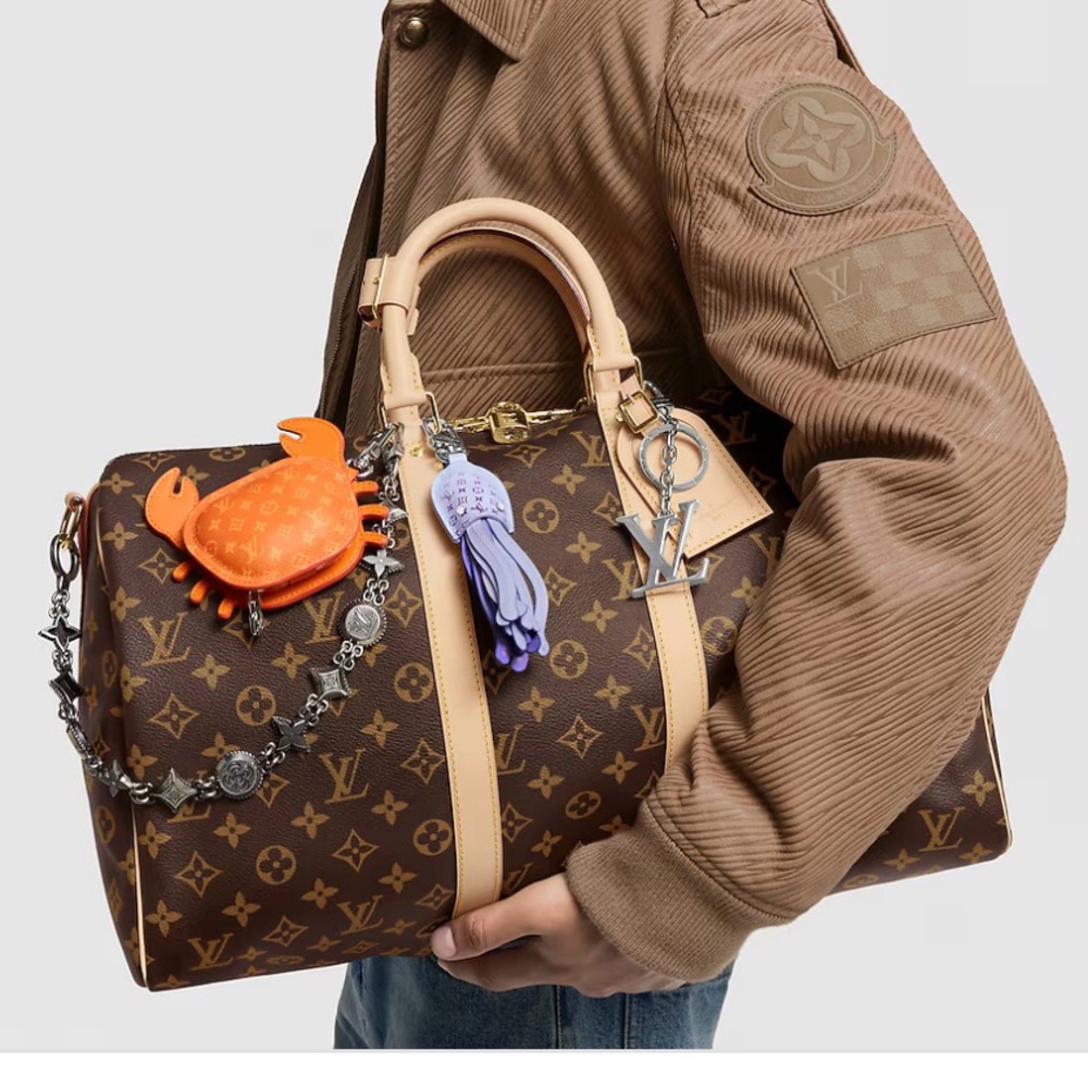 LV Louis Vuitton Travel Bag Keepall 45 Brown Monogram - Picture 15 of 15